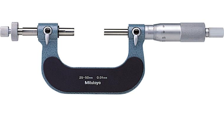 Micrometer with interchangeable ball attachment 150-175 mm