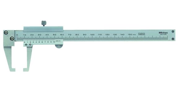 Messschieber mit gewinkelten Messflächen 0-150 mm