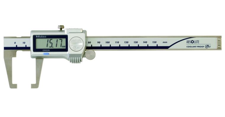 Messschieber zur Außenmessung flach 0-150 mm