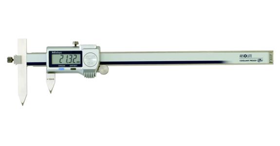 Digital Messschieber für Bohrungsmittenabstände 10-300 mm Antriebsrad