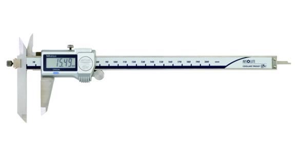 Digital Messschieber IP67 mit verstellbarem Messschenkel 0-200 mm Antriebsrad