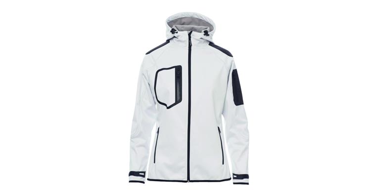 Ladies' softshell jacket Extreme white size S