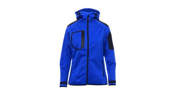 Ladies' softshell jacket Extreme royal blue size XS