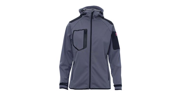 Ladies' softshell jacket Extreme steel grey size M