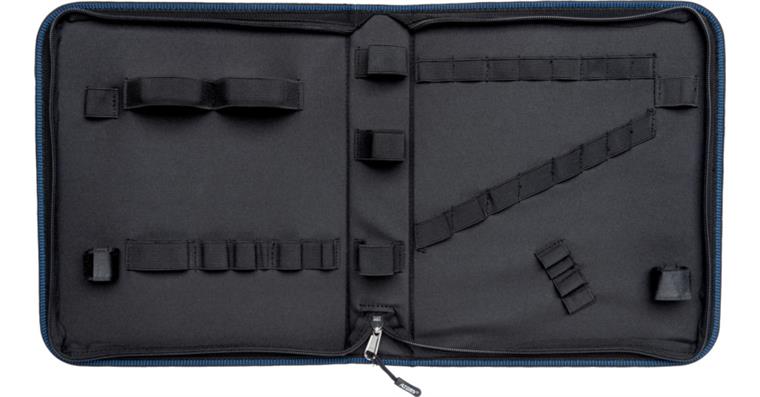 ATORN textile tool bag with loops and zip