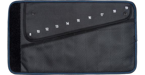 ATORN Textil-Werkzeug-Rolltasche leer, mit 10 Einsteckfächern