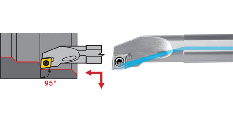 ATORN SCLC Bohrstange Stahl Positiv Links A 25 R SCLC R/L 12