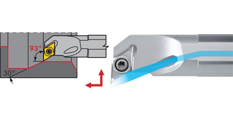 ATORN SDUC Bohrstange abgesetzt Stahl Positiv Links A 1216 R/L SDUC R/L 07