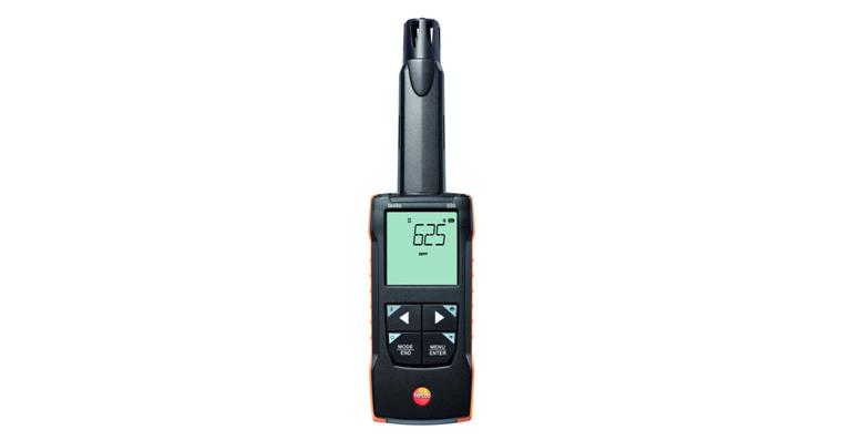testo 535 digital CO₂ measuring instrument with app connection