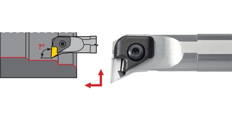 ATORN CKUN Bohrstange Stahl Negativ Links S 40 V CKUN R/L 16