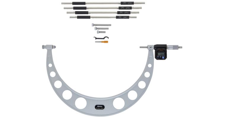 Mitutoyo Bügelmessschraube mit wechselbarem Amboss 700-800 mm