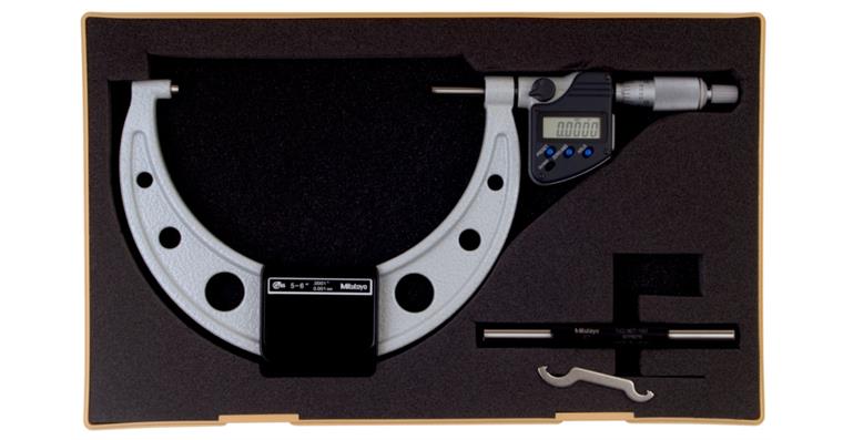 1001364365 Bügelmessschraube Digimatic 125-150 mm / 5 - 6 Zoll mit Datenausgang