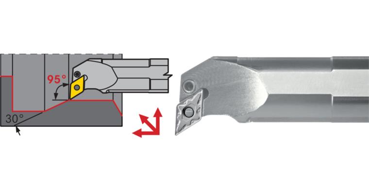 ATORN PDUN Bohrstange Stahl Negativ Links S 50 W PDUN R/L 15