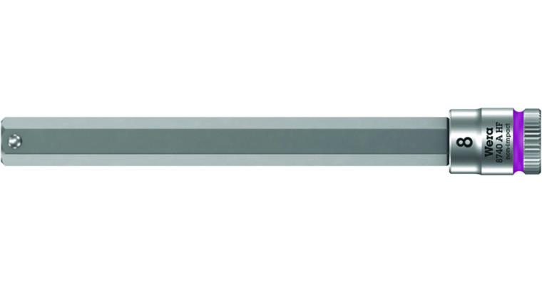 Hexagon screwdriver bit 1/4 inch with holding function AF 8.0 mm