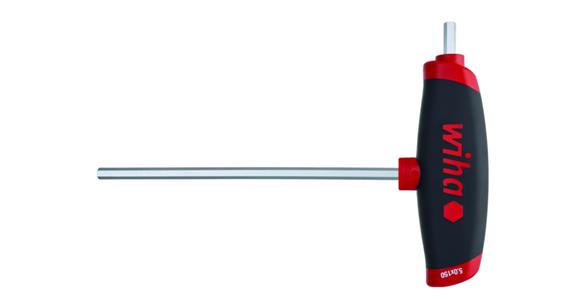 6-kant-Stiftschlüssel mit T-Griff 334DS ComfortGrip SW 4,0 x 150 mm