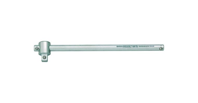 3/8 inch T-handle with sliding piece, CV steel length 198 mm