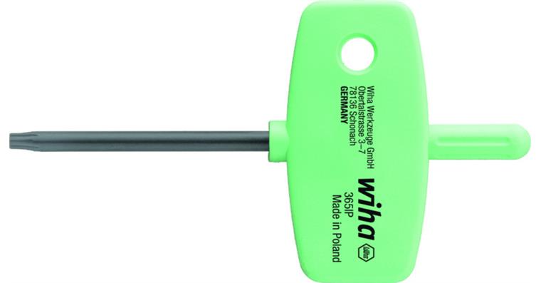 Stiftschlüssel mit Schlüsselgriff TORX® PLUS® 365IP 6IP x 35 mm schwarzoxidiert