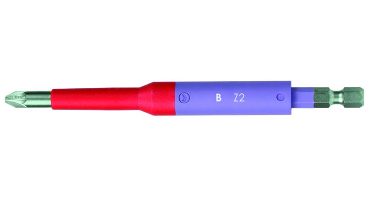 IEC-Safety Bit E6,3 Kreuz-Schlitz PZ2 X 115 mm
