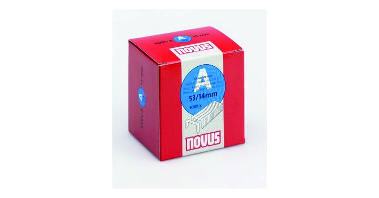 Tacker staples A 53, 14 mm, pack of 5,000 pieces