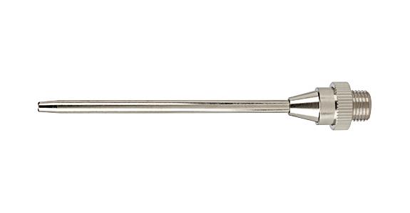 Extension nozzle 23/150 150 mm long straight nozzle bore 3.0 mm