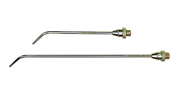 Extension nozzle 22/100 100 mm long bent nozzle bore 3.0 mm