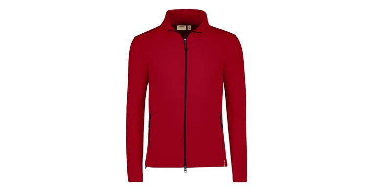 Fleece-Jacke Eco rot Gr. XS