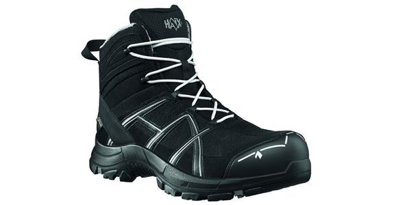 Safety boots Black Eagle® 40.1 black-silver Mid S3 ESD size 38 (UK 5)