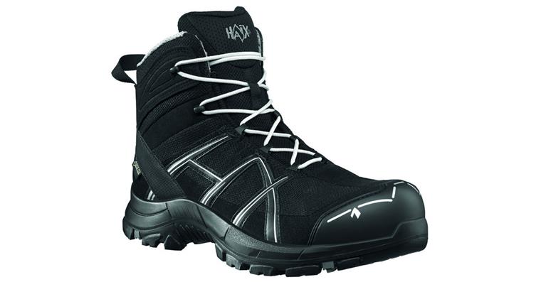 Safety boots Black Eagle® 40.1 black-silver Mid S3 ESD size 45 (UK 10.5)