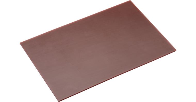ATORN rubber adapter mat 3 x 200 x 300 mm, brown