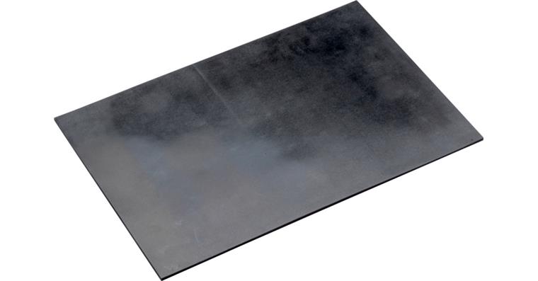 ATORN rubber adapter mat 3 x 200 x 300 mm, black
