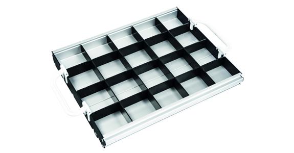 COF tray with insert dividers 430x300 mm