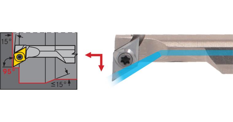 ATORN SDQC Bohrstange abgesetzt Stahl Positiv Links A 0810 H SDQC R/L 07