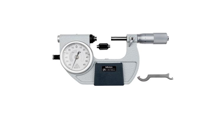 Feinzeigermessschraube IP54 25-50 mm