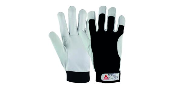 Nappa leather glove Power Grip II PU = 10 pairs size 8