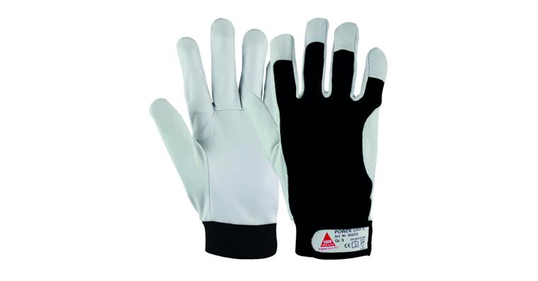 Nappaleder-Handschuh Power Grip II VE=10 Paar Gr.7