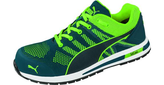 Low-cut safety shoe Elevate Knit Green Low S1P ESD size 43