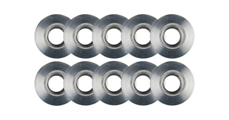 Wendeplatten-Set 10tlg. für Schruppscheiben ALUMASTER Art.-Nr. 44612 100