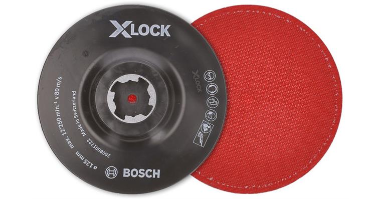 X-LOCK Stützteller Klettverschluss Ø 125 mm