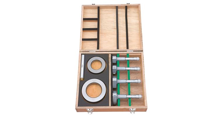3-point internal micrometer set 50-100 mm 7 pieces