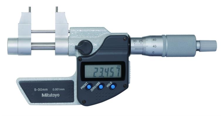 Internal micrometer 5-30 mm with data output