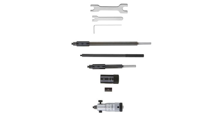 Internal measuring instrument 200-500 mm with replaceable gauge slides St
