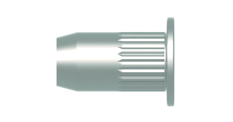 GESIPA blind rivet nut steel knurled M4 x 11 pack, 500 pcs