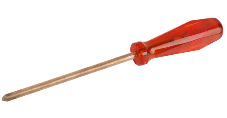 Spark-free Phillips screwdriver PH 2 100x195 mm