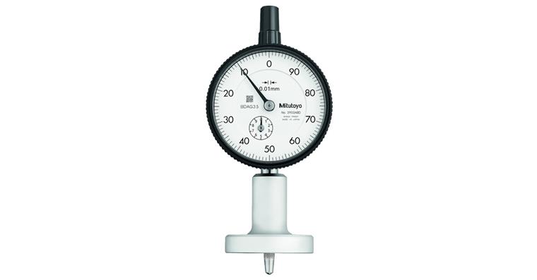 Tiefenmessbrücke mit Messuhr 0-10 mm, Auflösung 0,01 mm, Ø 40 mm