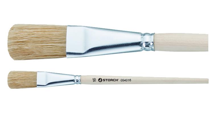 Touch-up brush size 8 ox hair