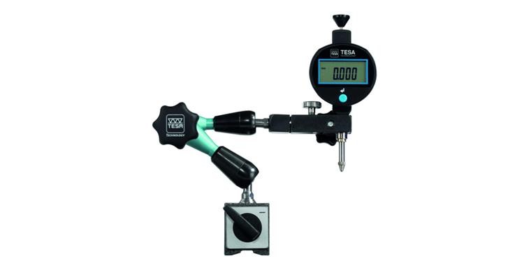 Magnetic holder with articulated arm, H = 220 mm