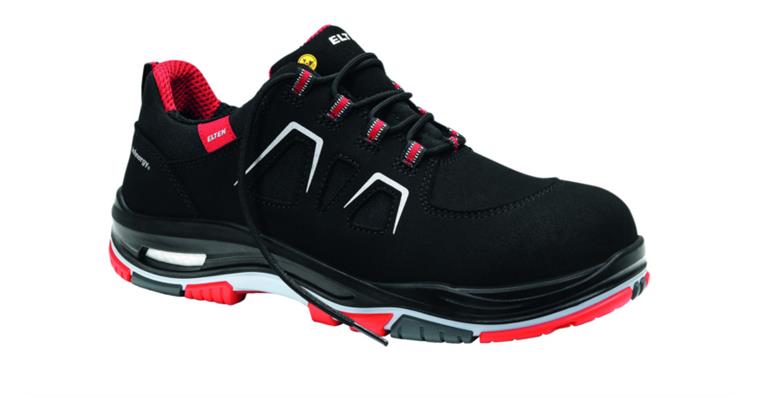 Sicherheits-Halbschuh Alan XXTP black-red Low S3S Gr. 46