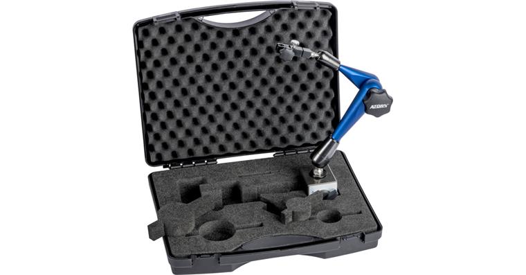 ATORN 3D articulated measuring stand, 390/290 mm, case set