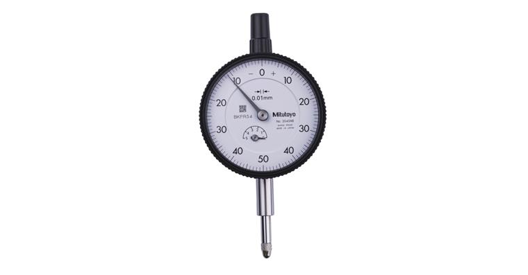 1001360588 Messuhr metrisch 5 mm, 0,01mm, mit Öse, fortlaufende Skala