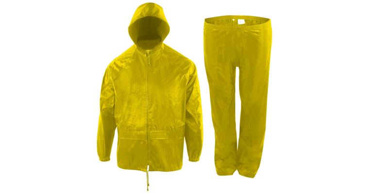 Regenset (Jacke+Hose) gelb Gr. XXL